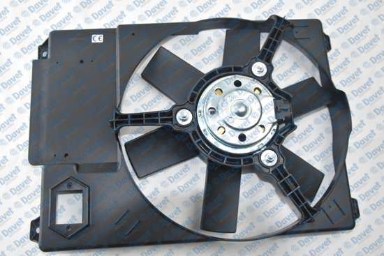25-1808 Fan Motoru Su Radyatoru Davlumbazli Tekli Fiat Ducato (230) 2.0 Jtd 1994-2002